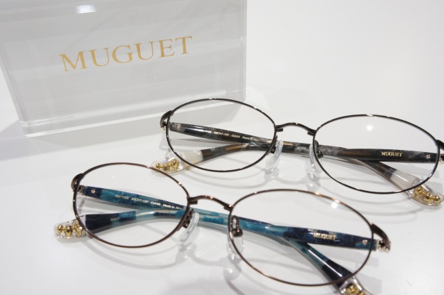 大人の女性にMUGUET(ミュウゲ)から2018年新作メガネを入荷致しました