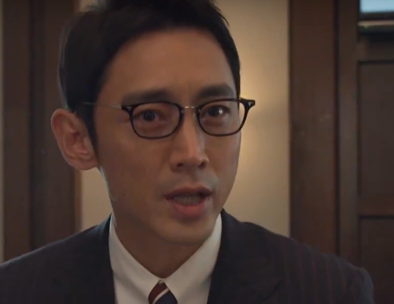 小泉孝太郎さんがドラマ「グッドワイフ」で着用したメガネ 「COM-545NT C-1-2」