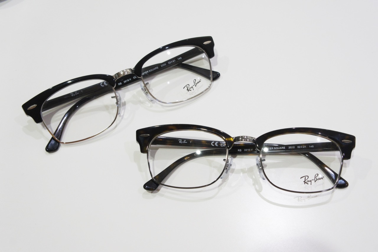Ray-Ban「CLUBMASTER SQUARE」のメガネRX3916-V