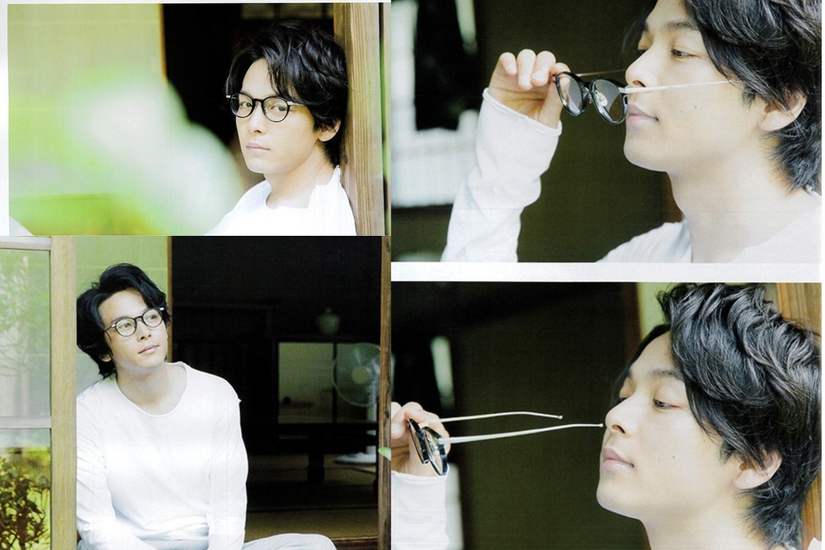 2020年11月号雑誌「+act」で中村倫也さんが着用したメガネブランドを特定