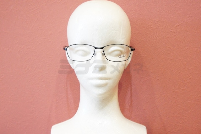 レイバンのメガネ「RX6502D」のサイズ感