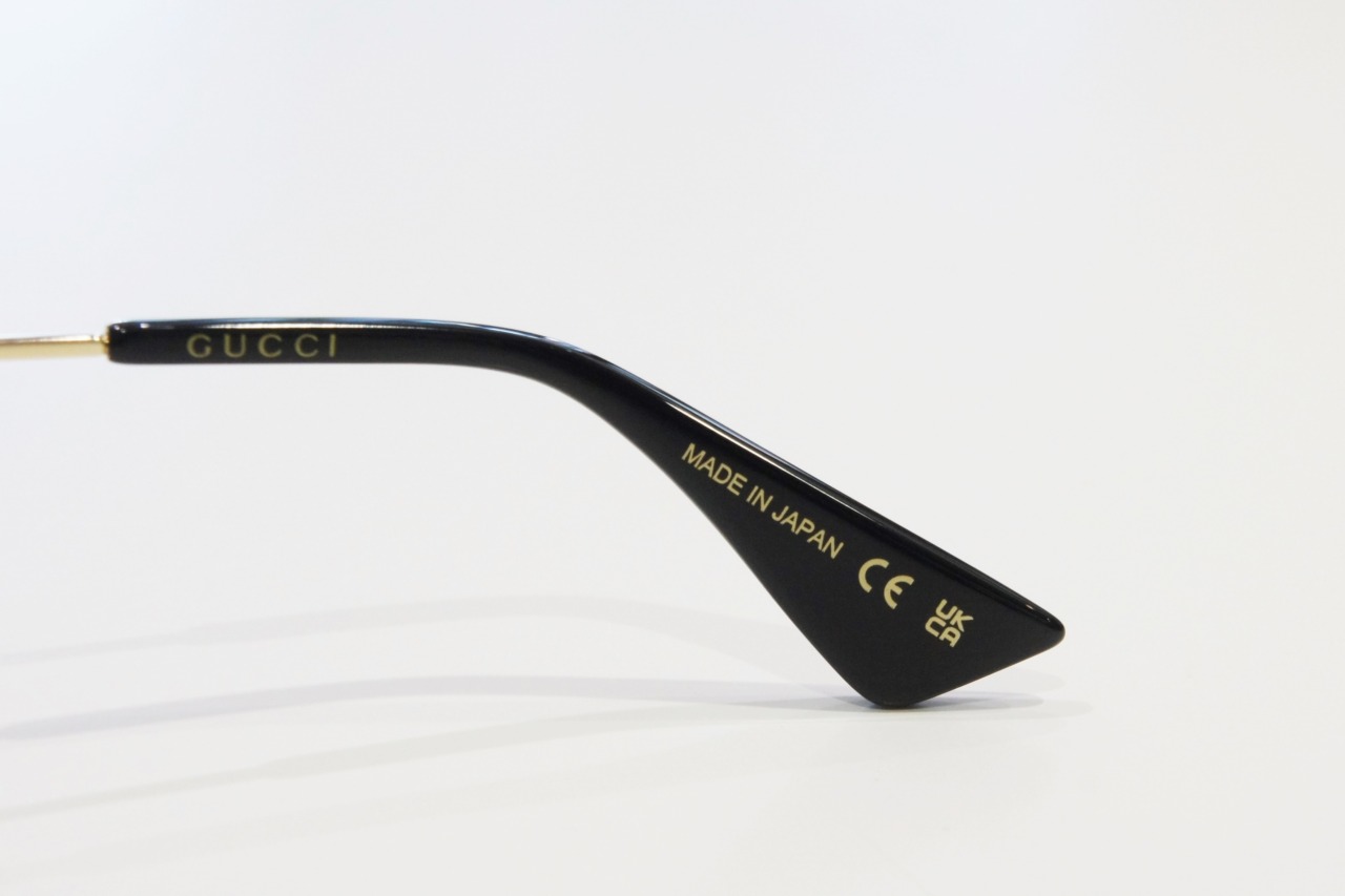 GUCCIのメガネ「GG0608OK」のテンプルエンドの内側