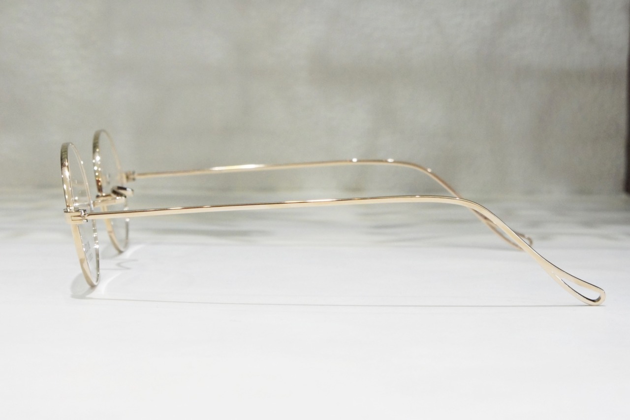 BJ CLASSIC COLLECTIONの丸眼鏡「PREM-111ST」のテンプル