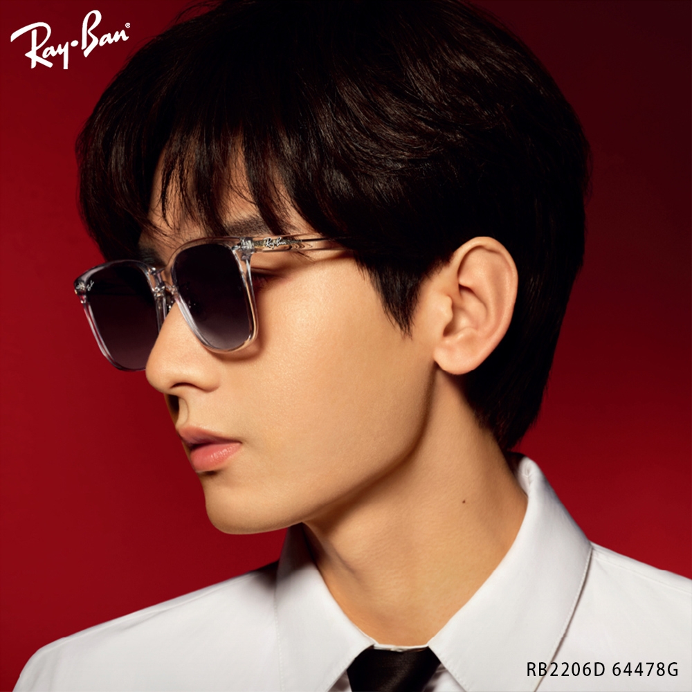 Ray-Ban「RB2206D」の着用画像